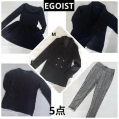 美品EGOIST★まとめ売り　平成ギャルｙ２ｋコートニットパンツワンピースセット