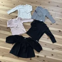 女の子 キッズ 春服 まとめ売り 長袖 90〜100 トップス