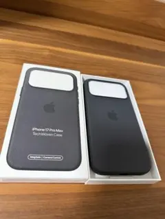 iPhone17Pro MAX 純正テックウーブンケース ブラック