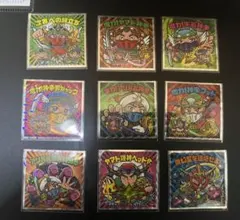 h*l様 ビックリマンシール 7神帝外伝シリーズ 9枚セット。