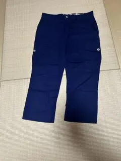 SHAGAS ネイビー カーゴパンツ 4ポケット