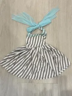 MARLMARL ベビー お食事エプロン 80-90cm ストライプ 未使用