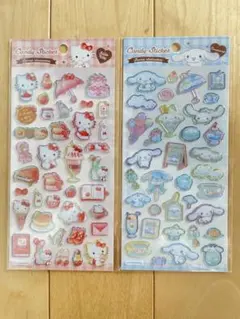最安値　新品未使用　キャンディステッカー　シナモロール　ハローキティ　2点正規品