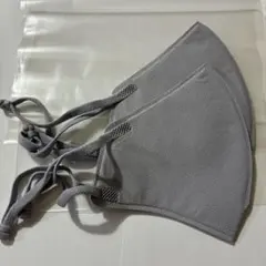 ユニクロ　エアリズム　3Dマスク Sサイズ グレー