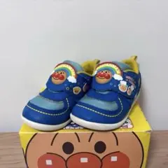 アンパンマン スニーカー ムーンスター　15.0EE ブルー