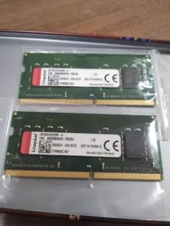 kingston　ノートパソコン用メモリ　2666 8GBx2　合計16GBのサムネイル