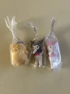 サンリオ　ミニチュアチャーム　ライブキャラクター