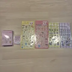 サンリオキャラクター クリアシールセット