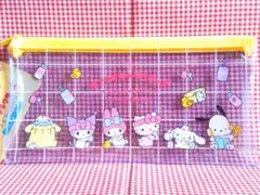 サンリオキャラクターズ ラメポーチ ビニールポーチ ペンケース 新品 NO3