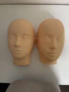 헤드 커버가 달린 얼굴 마사지 마네킹