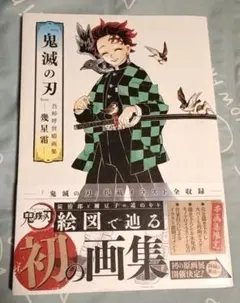 鬼滅の刃 吾峠呼世晴画集 幾星霜 イラスト集 　 初版 帯付き