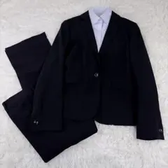 ORIHICA 黒 レディース　ウォッシャブルビジネススーツ 上下セット 9号