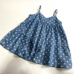 GAP ギャップキッズ　ティアード　チュニック　星柄 160 XXL