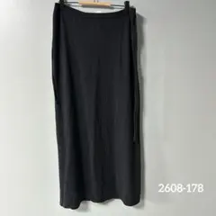 90s ジョーベンバデット スカート ストレート 黒 L ポリエステル