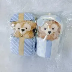 東京ディズニー　ダッフィー シェリーメイ　ぬいぐるみストラップ　クリスマス