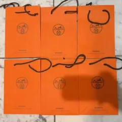 HERMES ショッパー　6枚セット