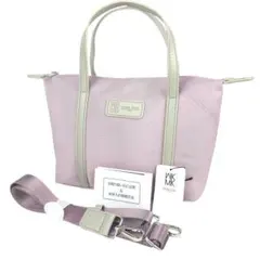 MK ミッシェルクラン 2WAY バイカラー 軽量ミニトート ショルダー