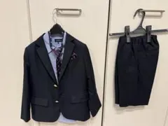 グリーンレーベルリラクシング キッズ フォーマルスーツ セットアップ 120