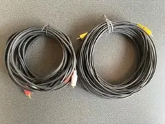 オーディオケーブル約5m、ビデオケーブル約18mの２本セット