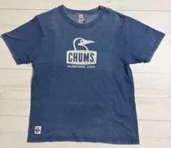 【レア】CHUMS チャムス Tシャツ インディゴブルー Sサイズのサムネイル