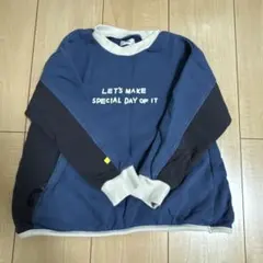 キムラタン n.o.u.s 異素材 トレーナー 120