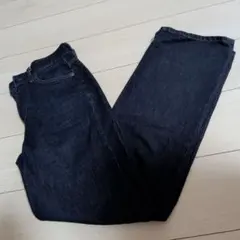UNIQLO　ワイドストレートジーンズ　22