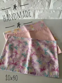 超特価　ランチクロス　ランチョンマット　20×30 ３枚 ゆめかわ　ユニコーン