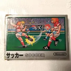 Nintendo サッカー　ファミコンソフト HVC-SC 1985年製