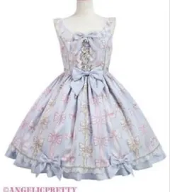 Angelic Pretty しろくまアップリケジャンパースカートSet - メルカリ