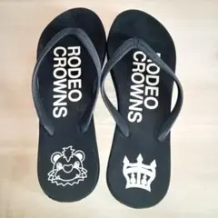 RODEO CROWNS ビーチサンダル ブラック