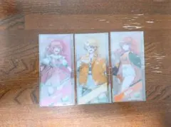 カラフルピーチ　新ビジュ購入特典クリアしおり3点セット