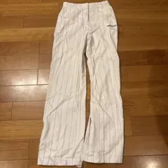 Kik wear rave pants 90s 袴 白　着画あり Kik wear rave pants 90s 袴 白 着画あり - メルカリ