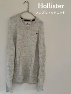【Hollister】ホリスター 長袖Vネックニット セーター