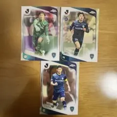 Topps Chrome Jリーグ アビスパ福岡 3枚セット まとめ