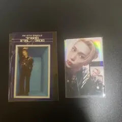 INI 6TH SINGLE THE FRAME トレカ&ステッカー