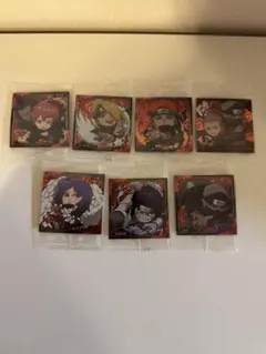NARUTO ウエハースシール　暁7点セット