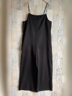 美品　グレイル　レディースサロペット　ブラック　肩ストラップ調整可能