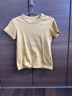 UNIQLO U クルーネックT Tシャツ　イエロー　M トップス