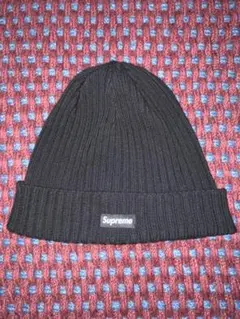 Supreme 黒 ニット帽