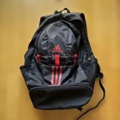 adidas ボールバッグ 黒/赤