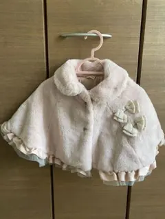 タグ付き未使用petit mainプティマインファーケープベビーアウター最終価格