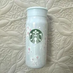 Starbucks SAKURA 2025 ステンレスボトル ペールブルー