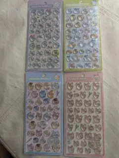 正規品新作ちいかわ ボンボンドロップ シール 4枚セット