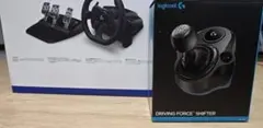 【未使用・動作確認】Logicool G923 + シフターセット★PS5/PC