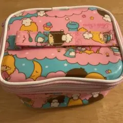 サンリオ キキとララ リトルツインスターズ バニティーポーチ レトロ