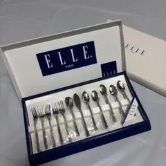 【年末セール！】ELLE PARIS カトラリーセット 12本　フォークスプーン