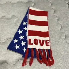 Lovetoxic マフラー 赤×青