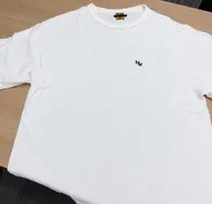 HUMAN MADE Tシャツ ホワイト 刺繍ロゴ