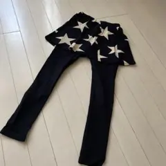 値下げ！キッズ スカッツ 星柄 ブラック