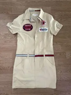 Tommy Jeans トミージーンズ　ワンピース　ベージュ　M